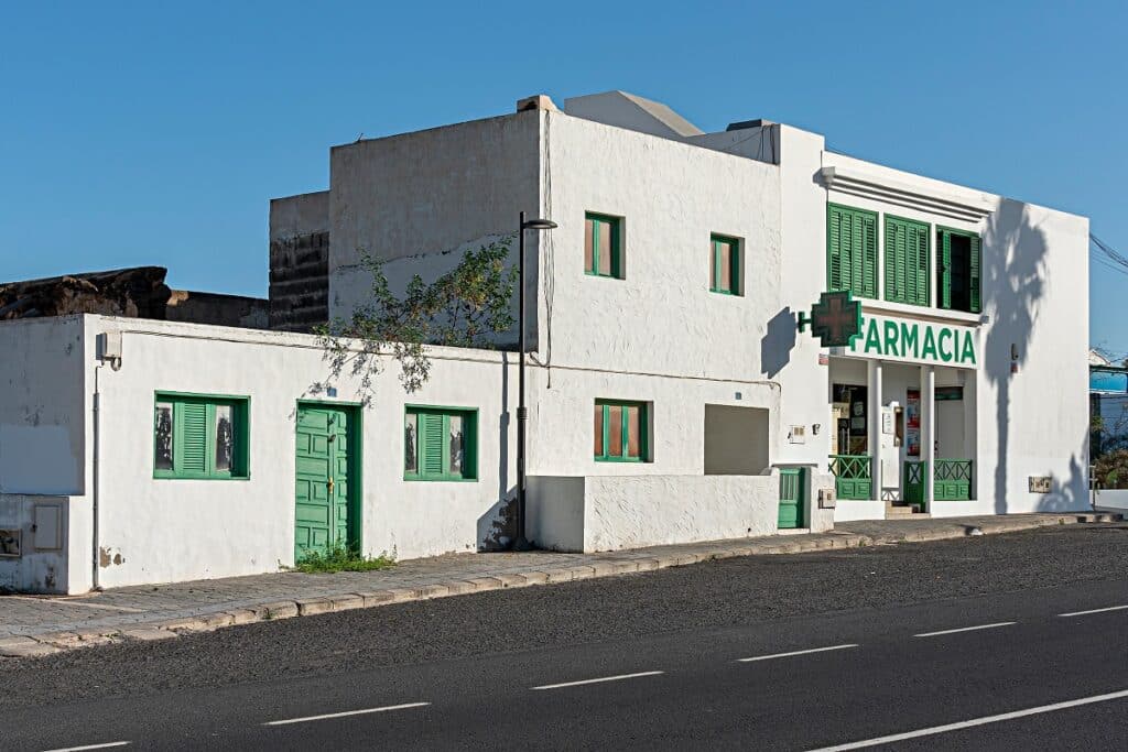 pharmacie à lanzarote