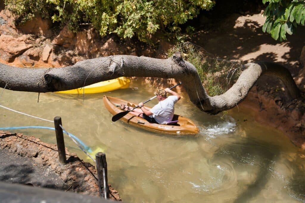 balade en canoe