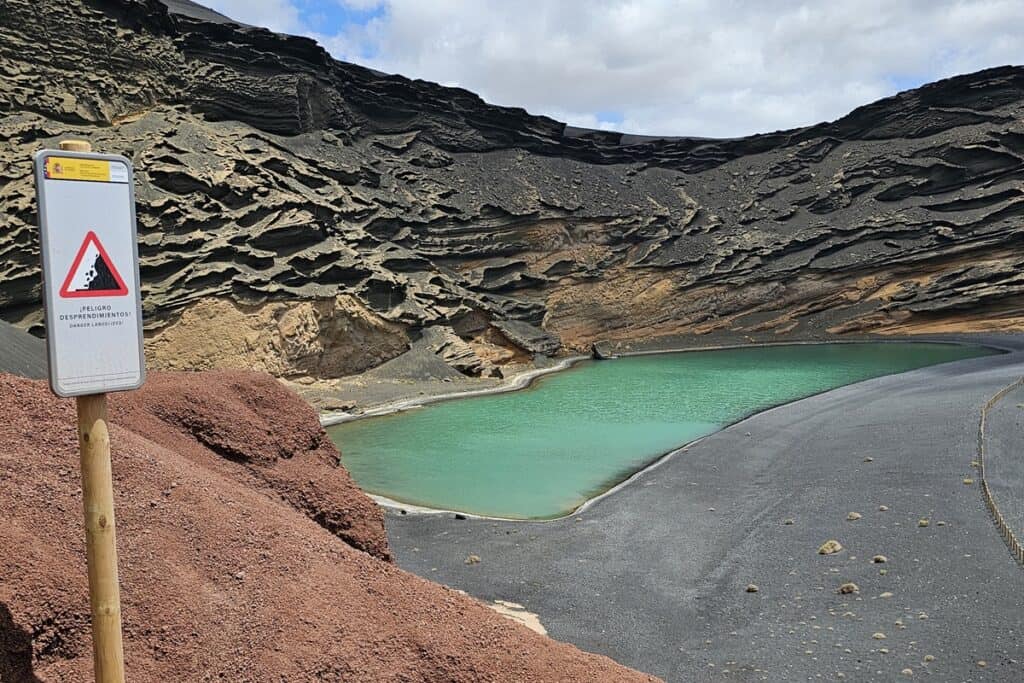 lago verde à El Golfo
