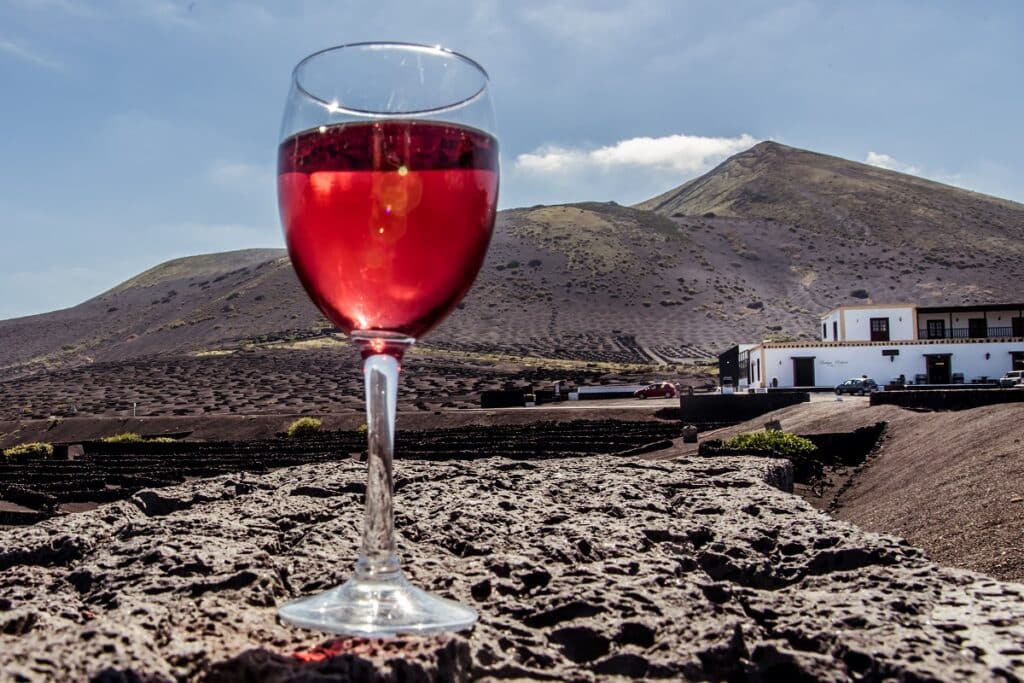 verre de vin Lanzarote