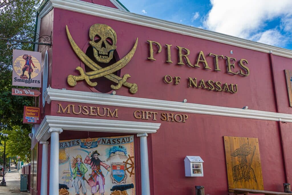 musée des pirates à Nassau aux Bahamas