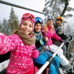 Avantages du ski en famille