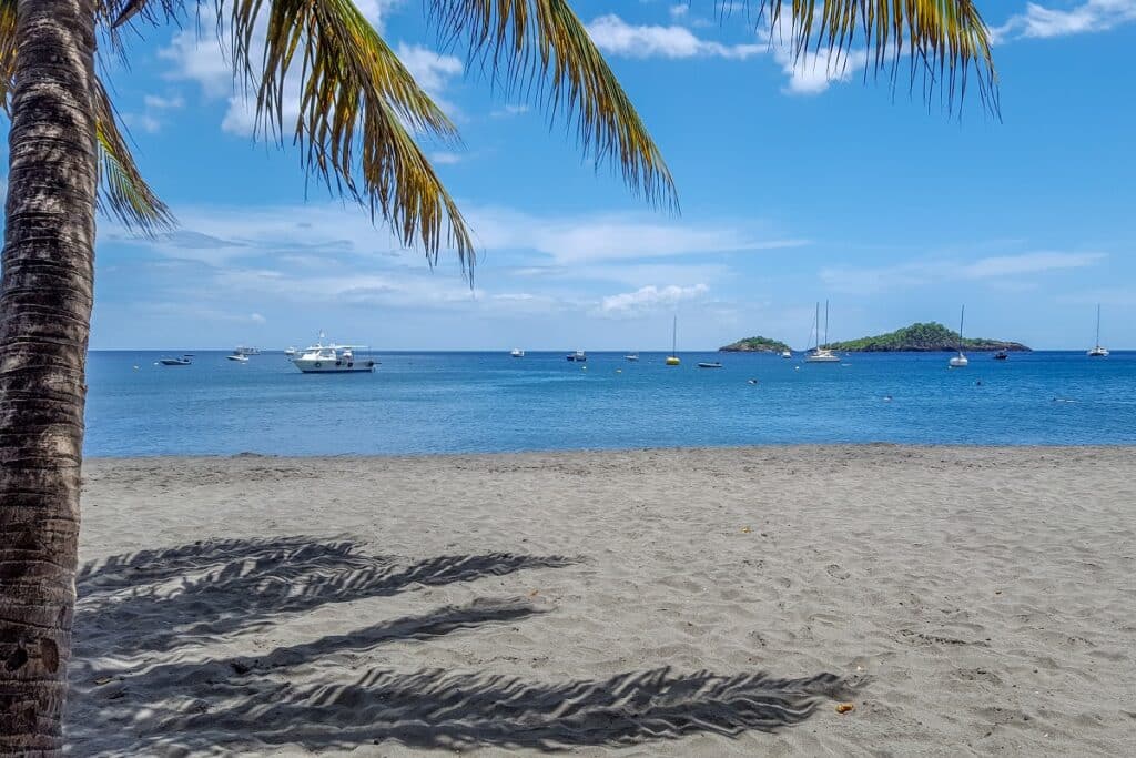 Plage de Malendure en Guadeloupe