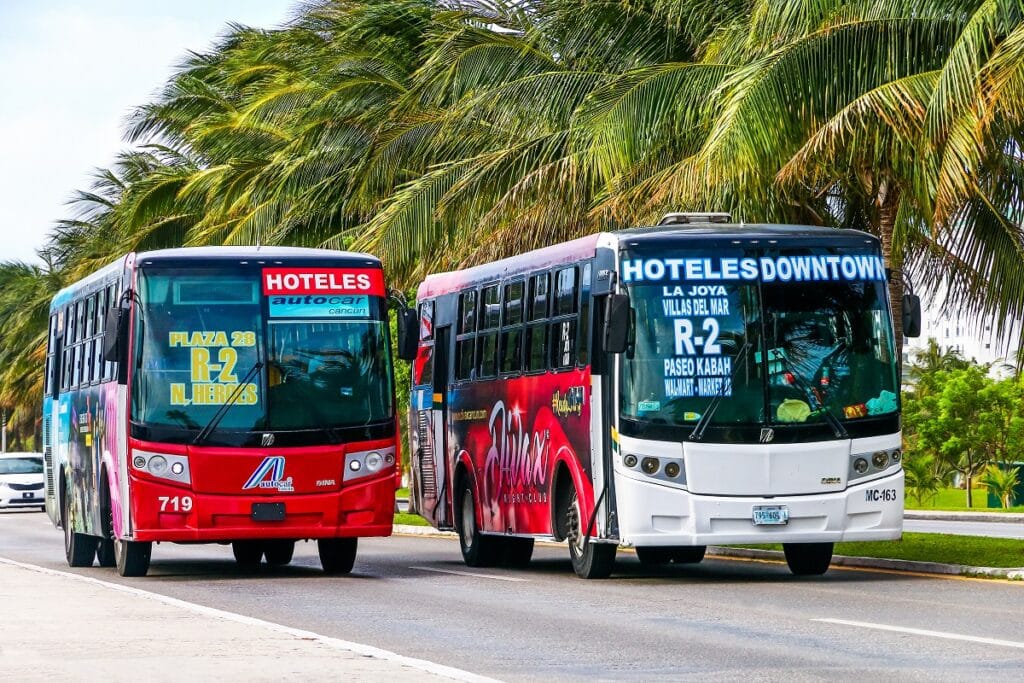 bus à cancun