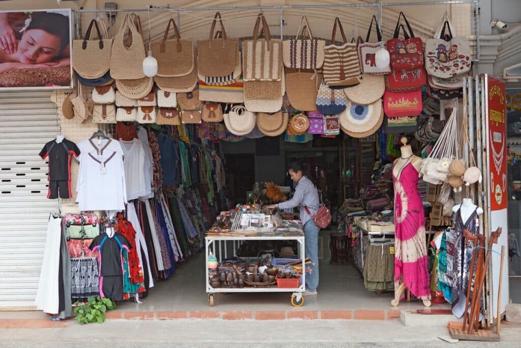 boutique à Siem Reap