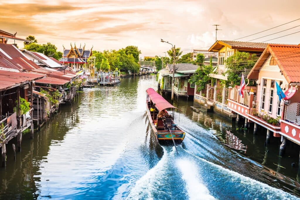 Les klongs de Bangkok
