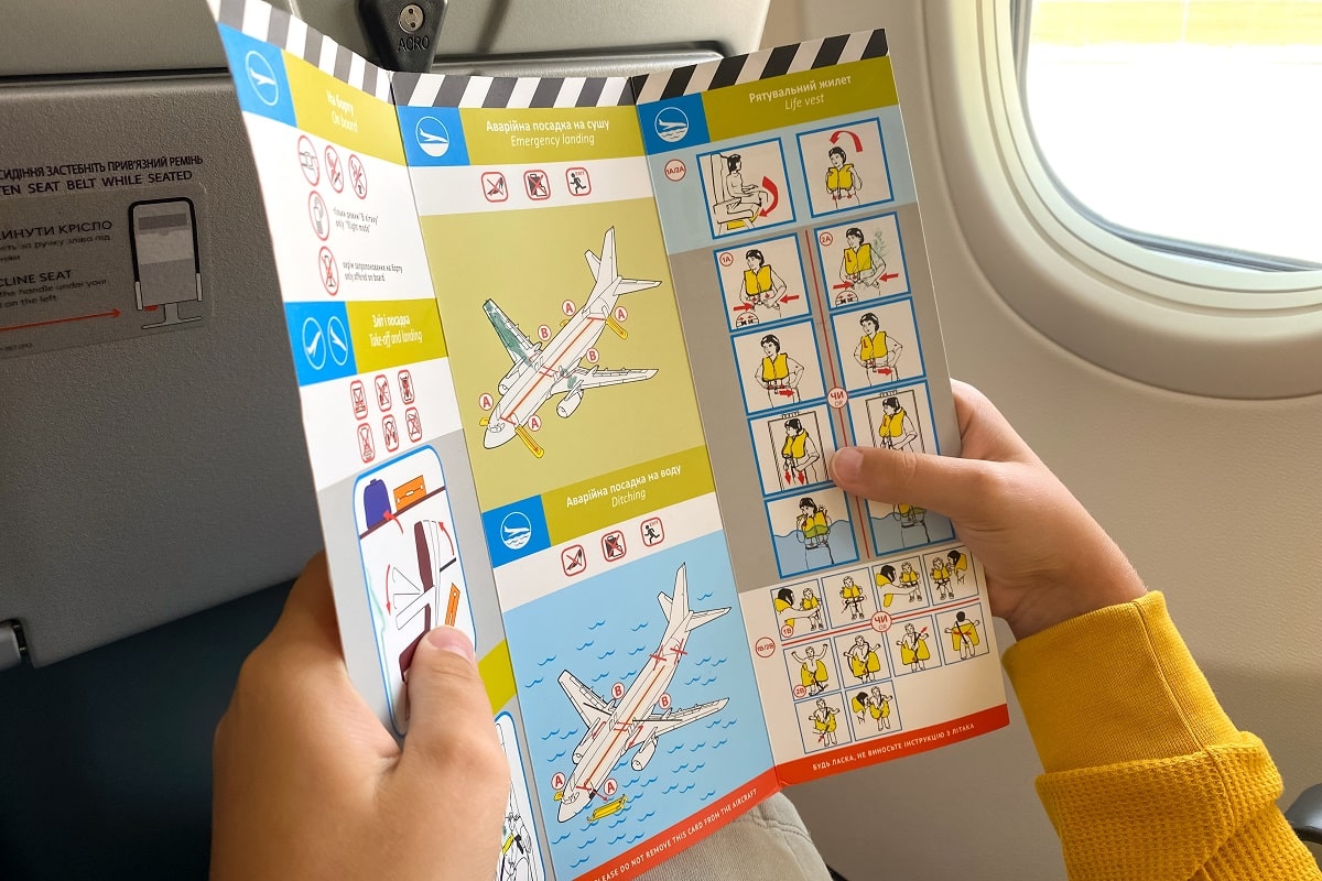 Consignes De S curit Dans Un Avion VHGMX