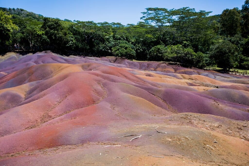 Chamarel sur l'île Maurice