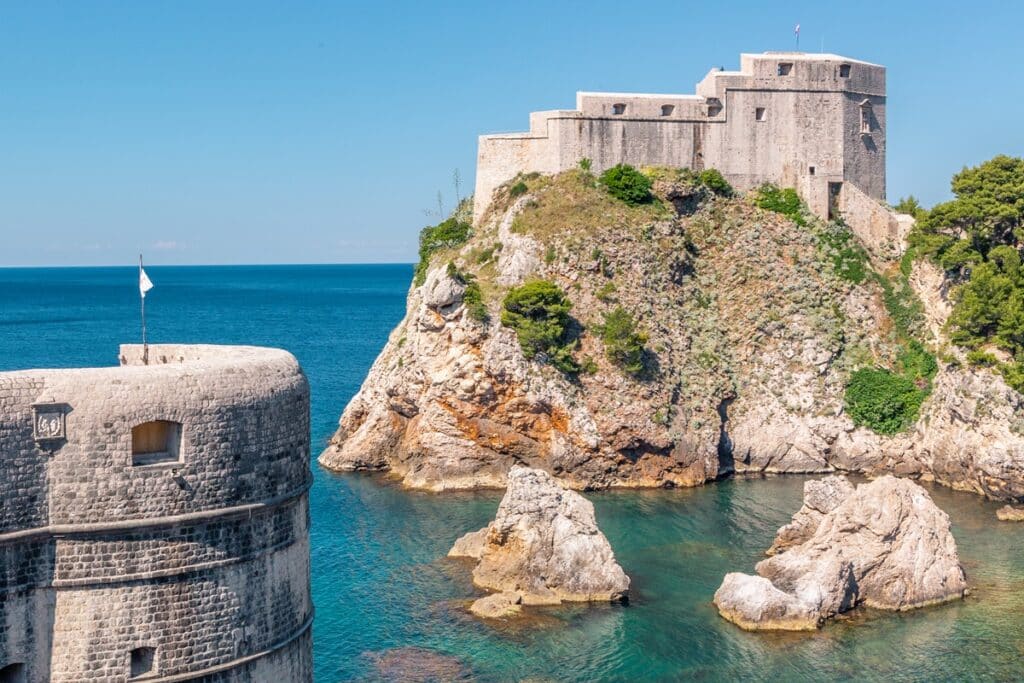 Dubrovnik forteresse de Lovrijenac