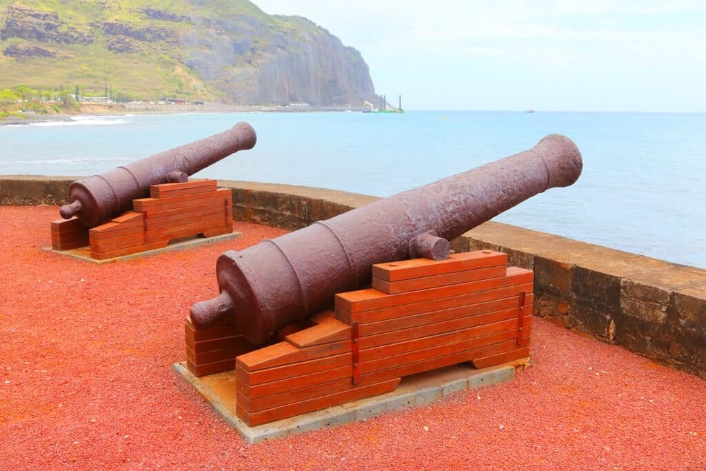 canons au fort napoléon