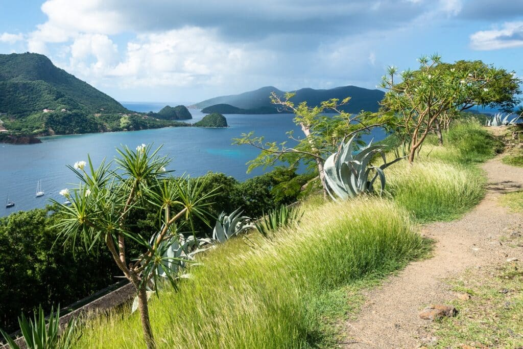 vue depuis le fort napoléon aux saintes