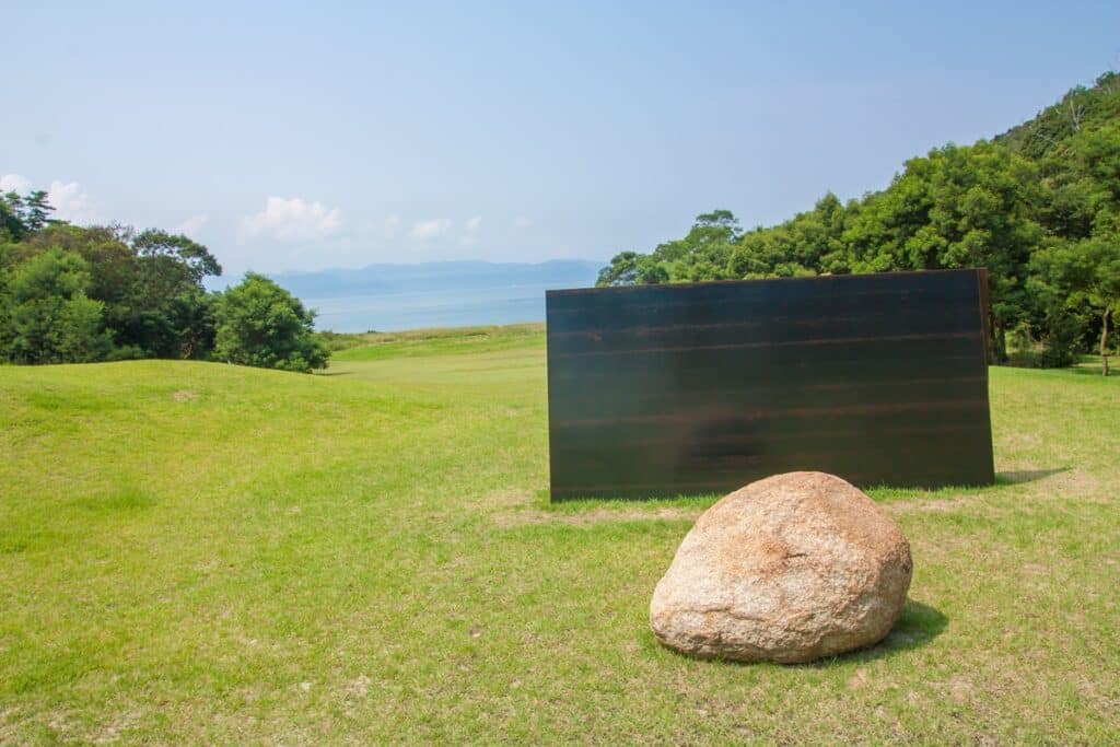 Naoshima sculpture