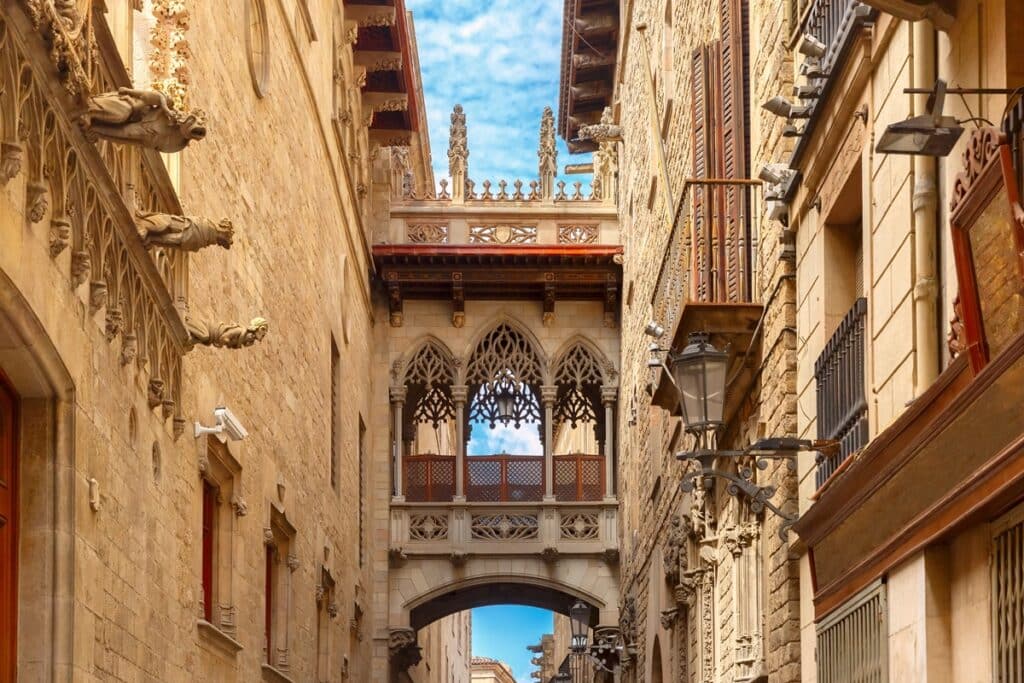 quartier gothique Barcelone