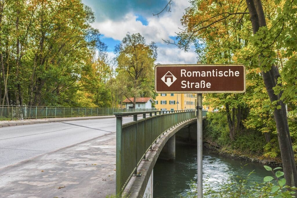 La légendaire route romantique de l'Allemagne