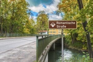 La légendaire route romantique de l'Allemagne
