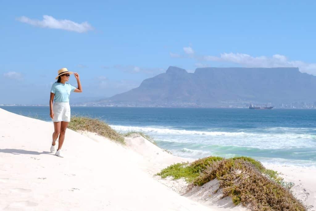 belle plage du cap en afrique du sud