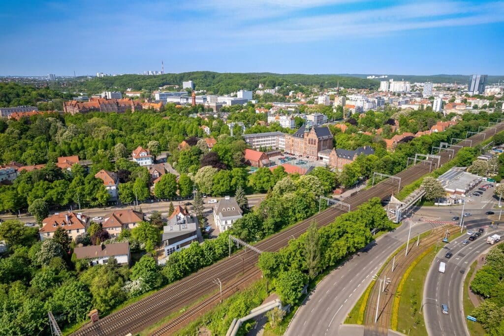 Gdansk quartier Wrzeszcz