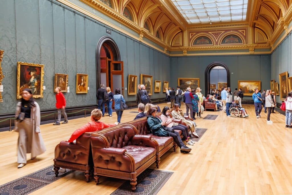 intérieur National Gallery Londres