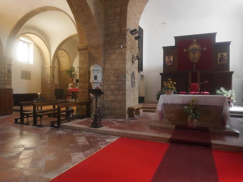 intérieur église Sant’Ilario bibbona