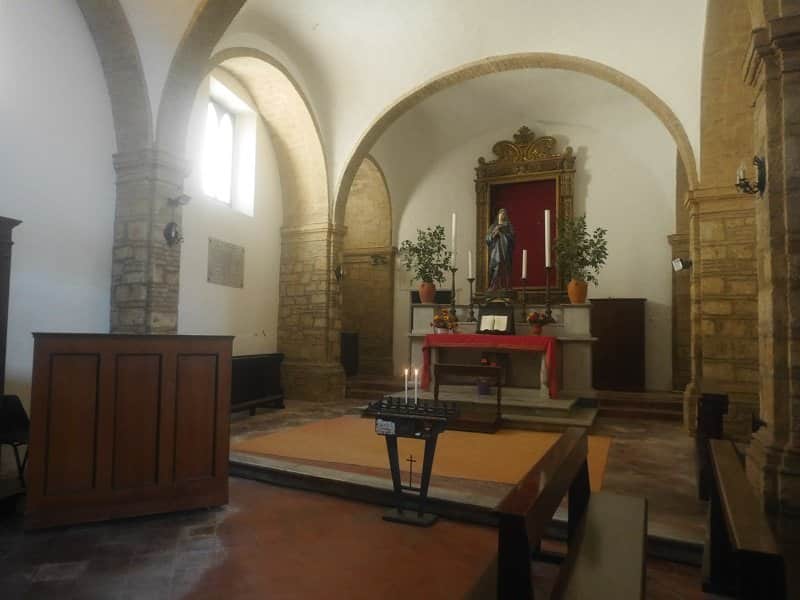 intérieur église Sant’Ilario bibbona