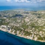 vue aérienne de Grand Cayman