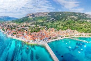 île de Krk en Croatie