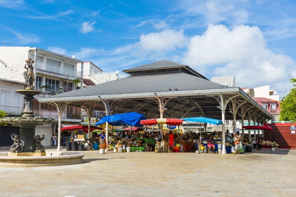 marché de la Darse à Pointe à Pitre