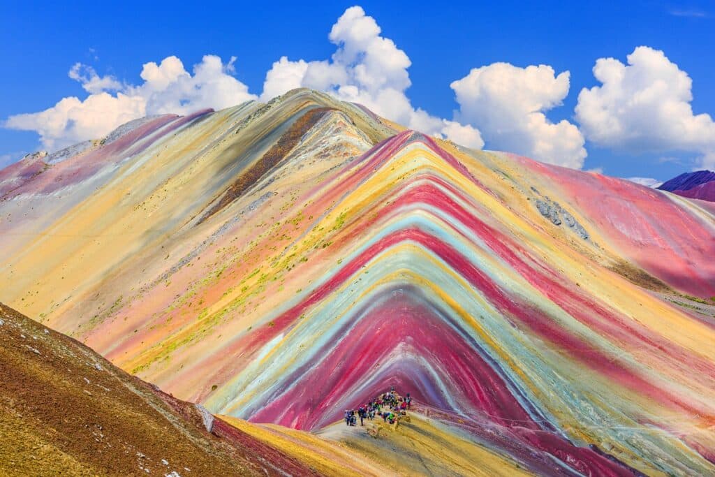 montagne arc-en-ciel Pérou