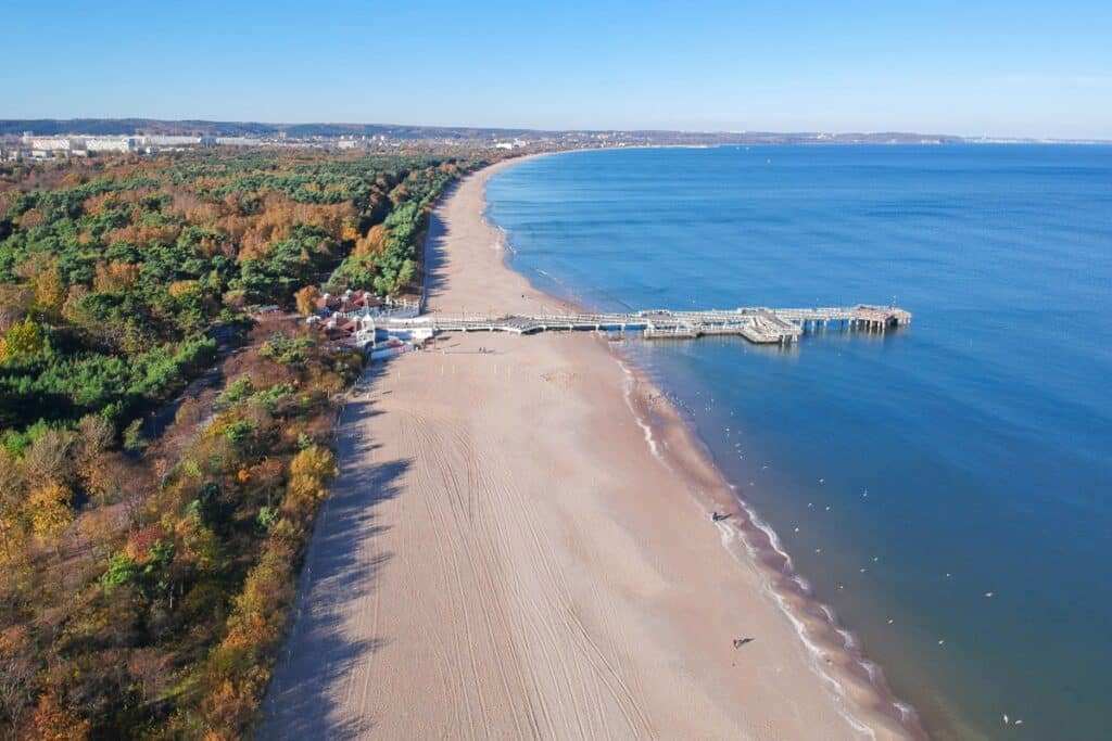 plage Brzezno