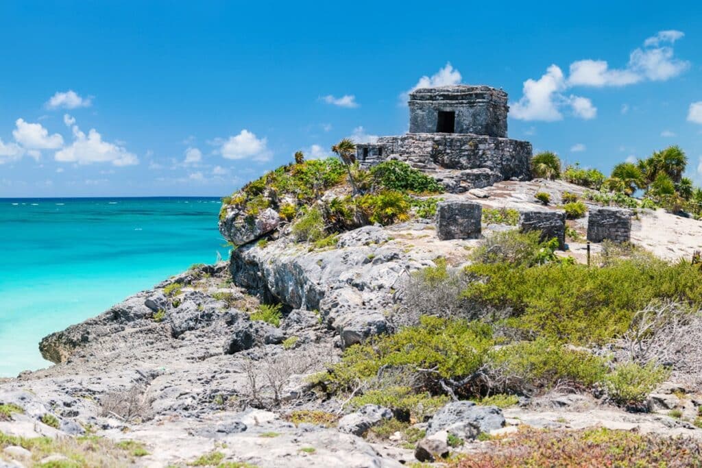 Les ruines de Tulum au Mexique