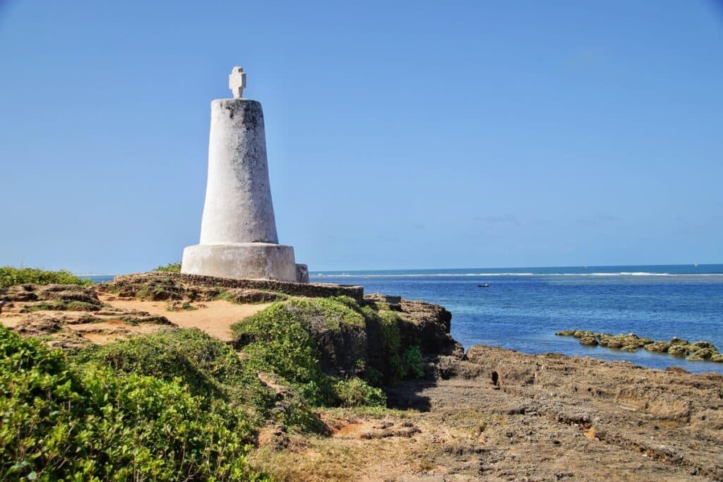 colonne Vasco de Gama à Malindi