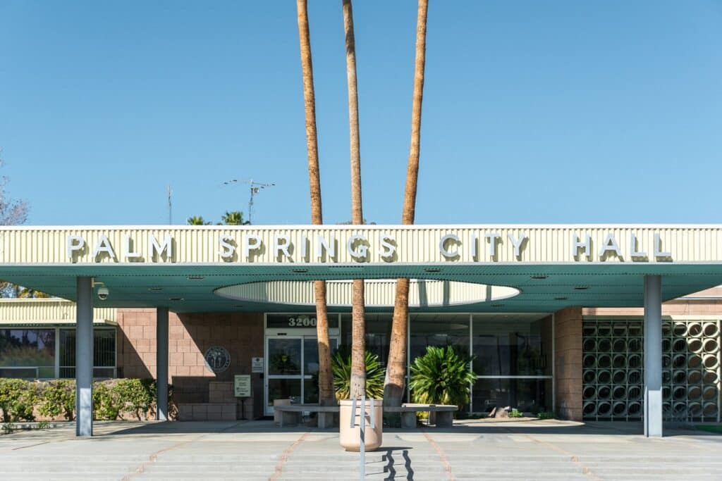 Palm Springs city hall