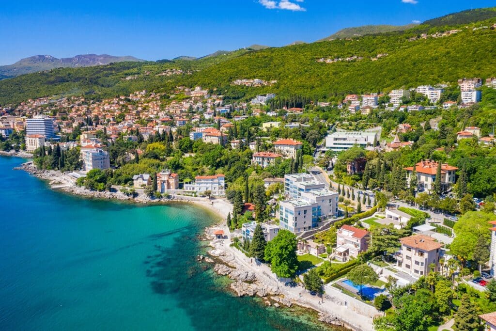 la côte d'opatija