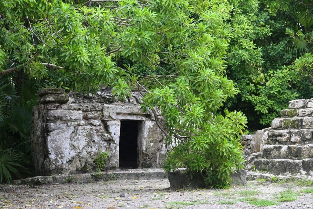 ancien temple maya