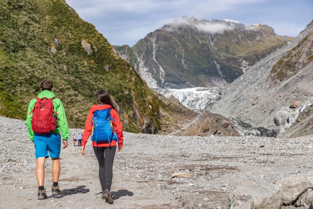 randonnée au glacier franz josef