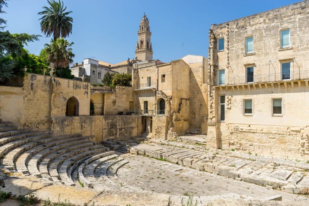 amphithéâtre romain à lecce