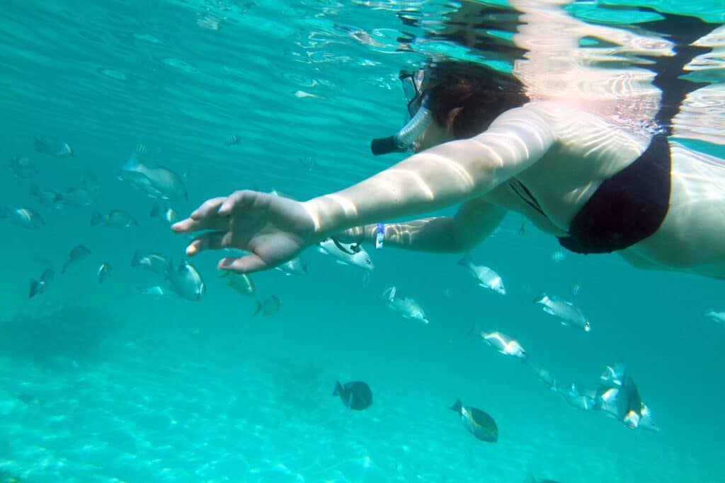 snorkeling à Cayo Coco