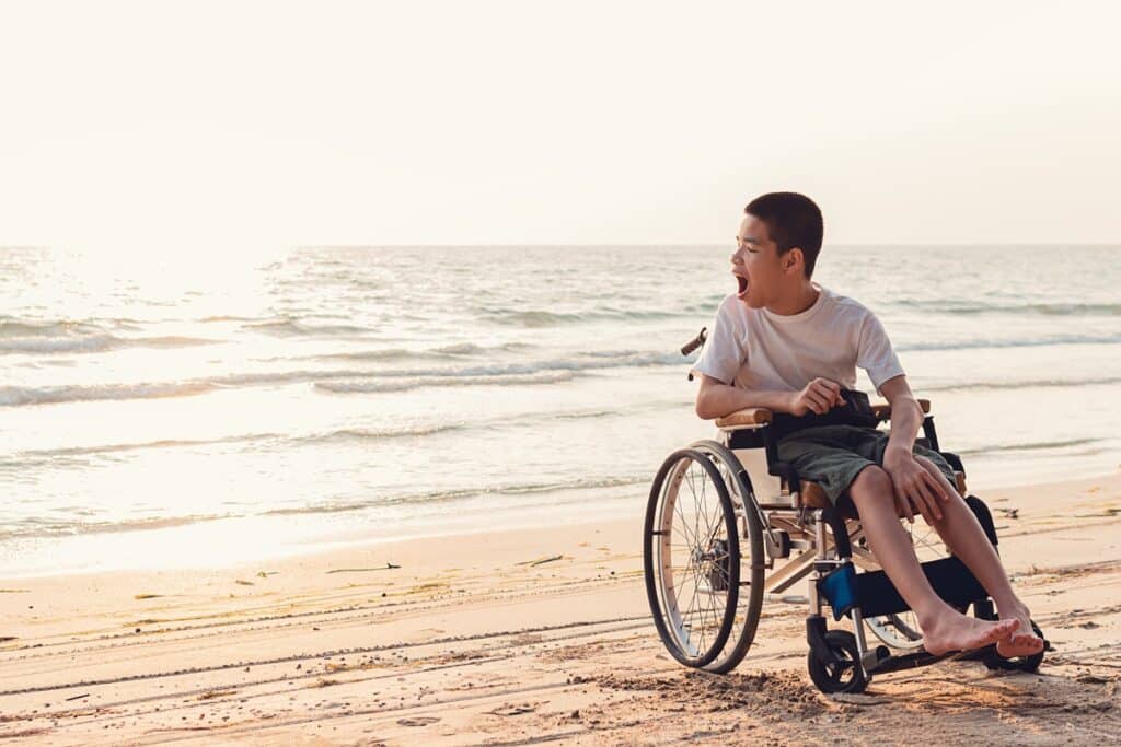 Voyager avec un enfant handicapé
