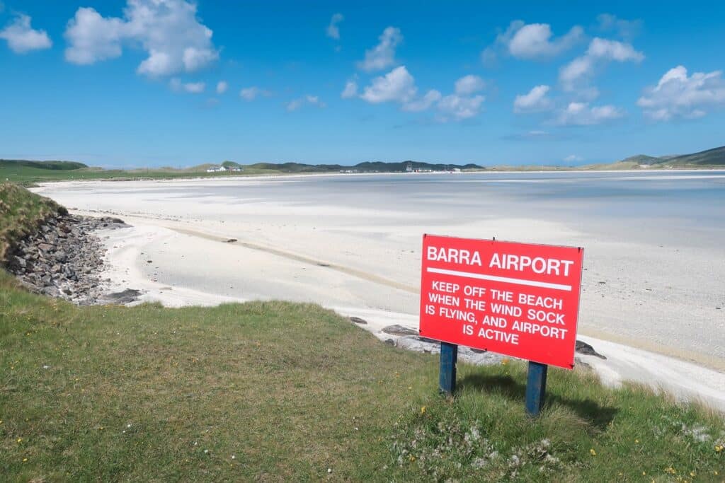 aéroport de l'île de barra