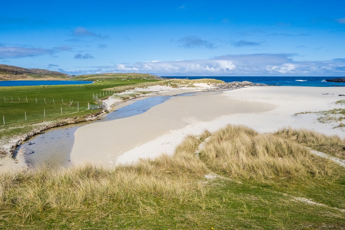 île de Barra en Grande-Bretagne
