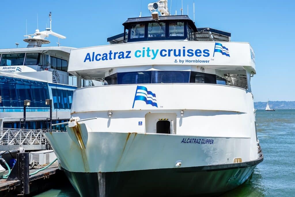 bateau pour alcatraz