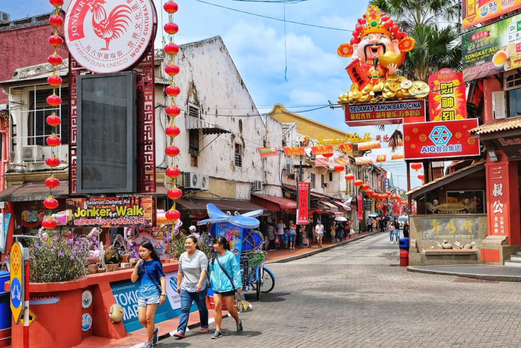 Jonker Walk à Malacca