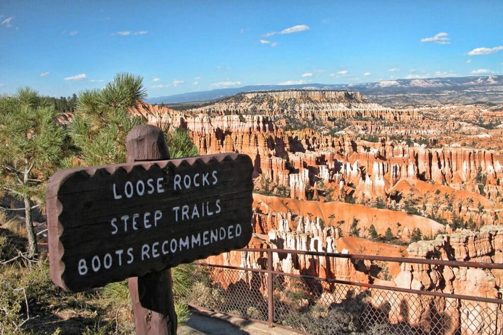 panneau loop trail