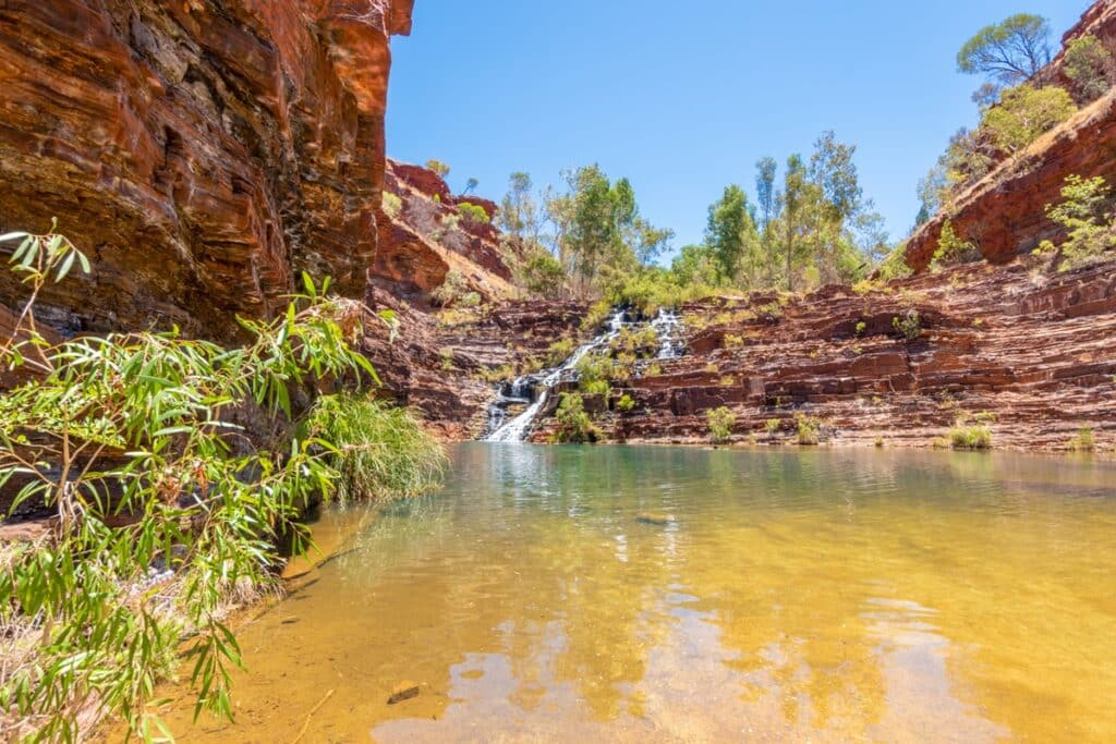 fortescue falls dales gorge karijini