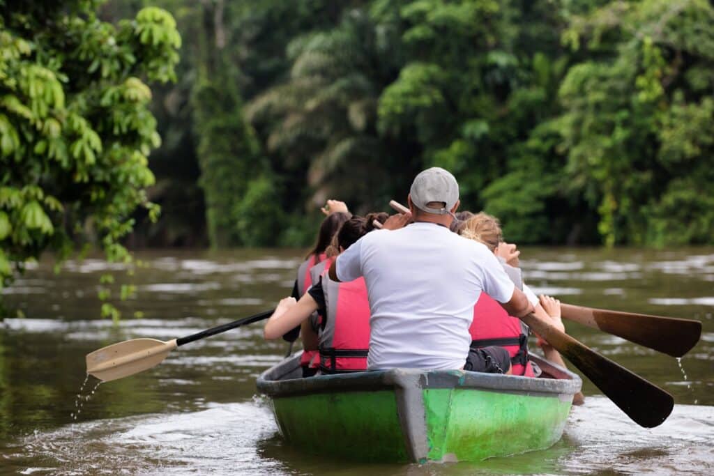 canoe à Tortuguera