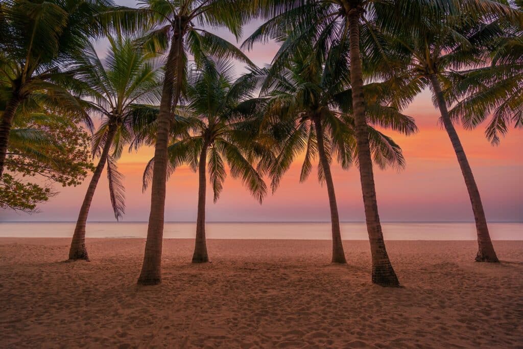 coucher de soleil en Guadeloupe