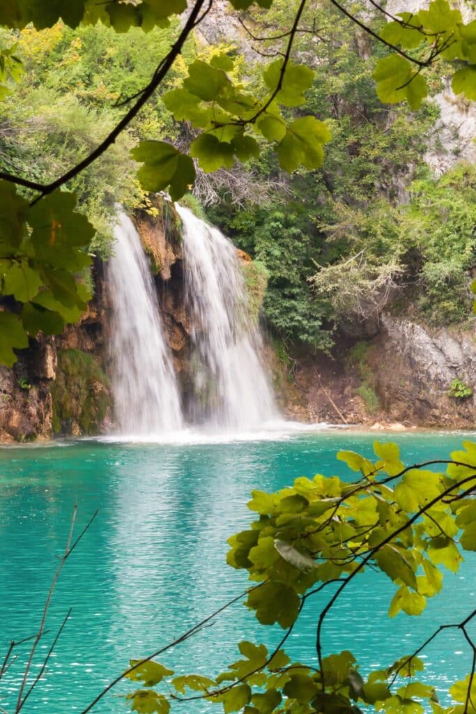 cascade aux lacs de plitvice