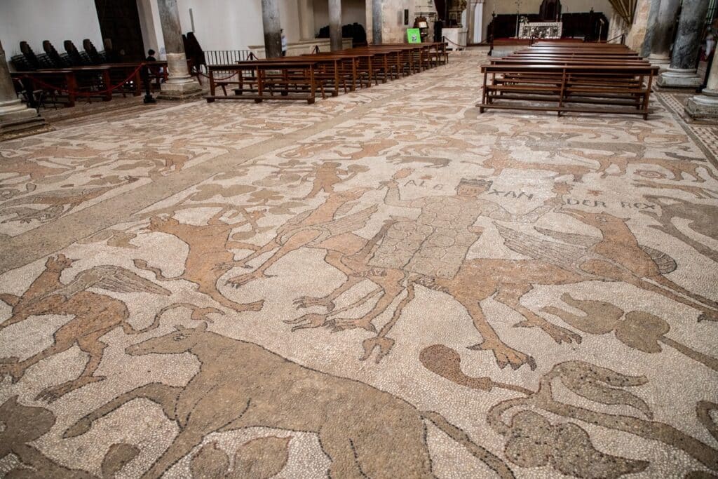 mosaiques cathédrale d'Otrante