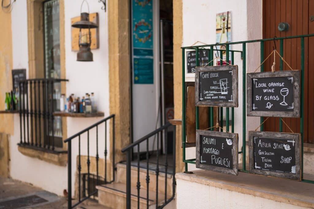 restaurant à Otrante