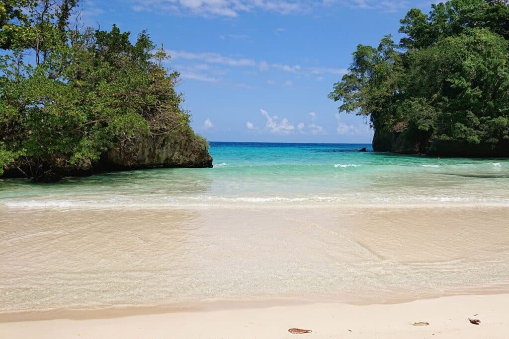 belle plage en jamaique